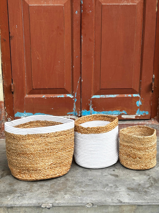 Jute and Cotton Organizer